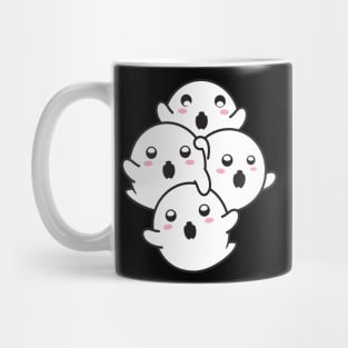 ghost boo funny halloween Mug